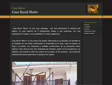 Tablet Screenshot of casamaire.es